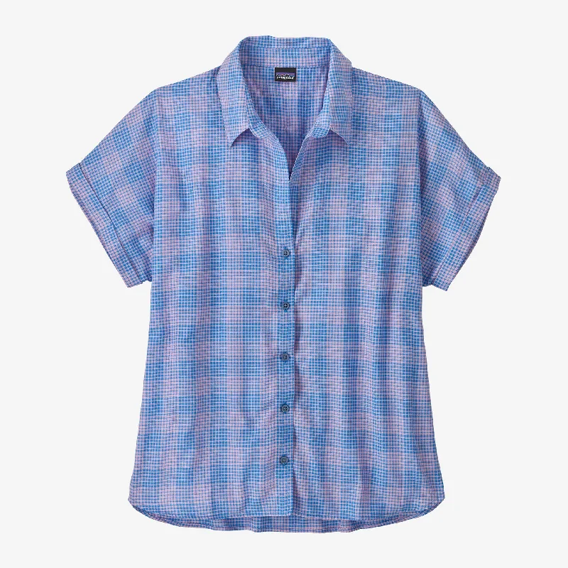 PATAGONIA WOMENS LW A/C SHIRT-- Graphic T-Shirt Round Neck Polyester