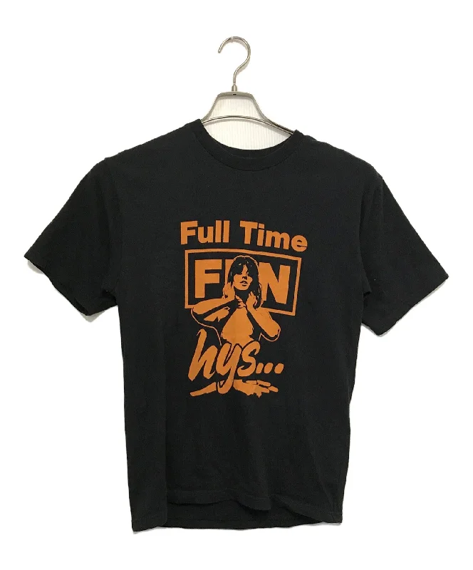 [Pre-owned] Hysteric Glamour FULLTIME FUN T-SHIRTS 02241CT07-- Chenille Fabric Brocade Fabric Lace Fabric