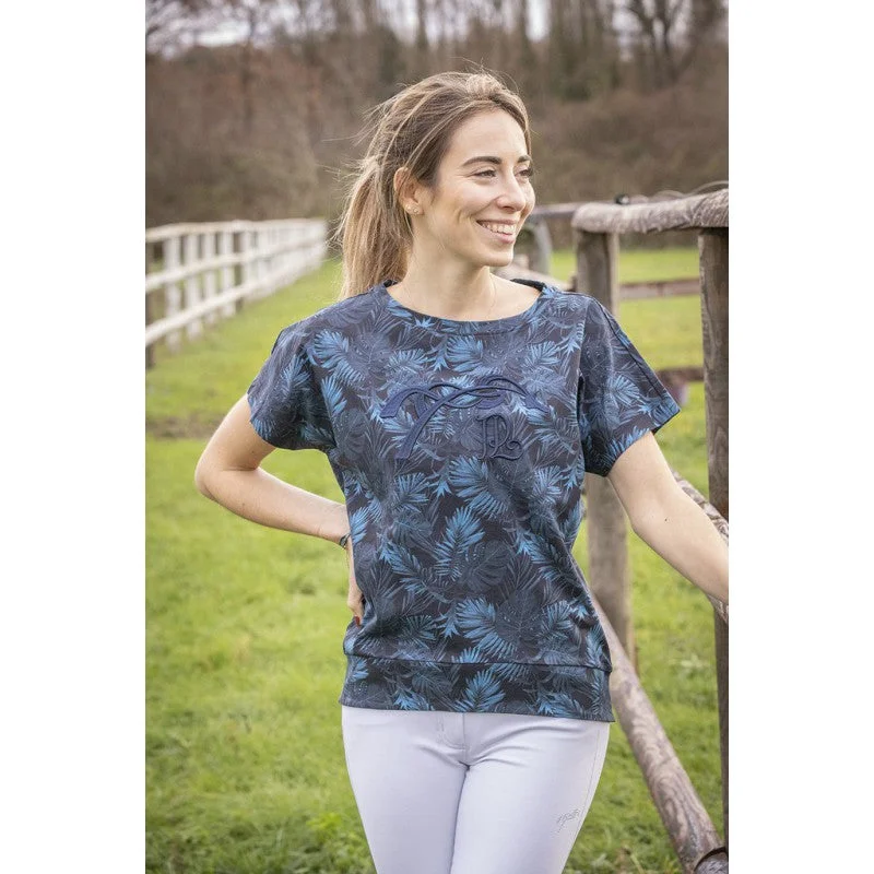 Poppy T-Shirt Jungle-- Nylon Fabric Polyester Fabric Spandex Fabric