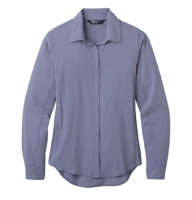 OUTDOOR RESEARCH WOMENS ASTROMAN LONG SLEEVE SUN SHIRT -- Basic T-Shirt Crew Neck Short Sleeve