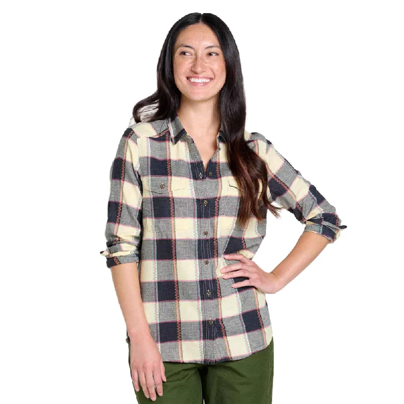 Toad & Co Women's Re-Form Flannel Shirt-- Layered Multi-layer Single Layer