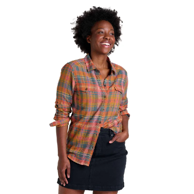 Toad & Co Women's Re-Form Flannel Shirt-- Casual Formal Business
