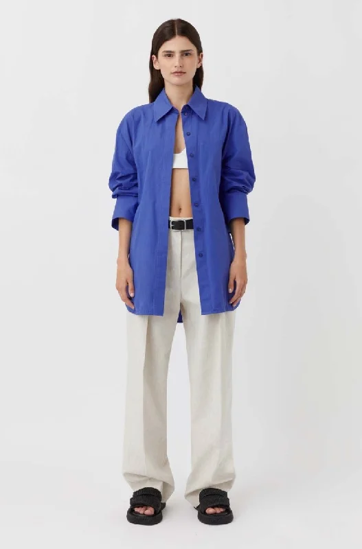 Camilla and Marc Sable Shirt-- Terry Blend Velvet Blend Canvas Blend