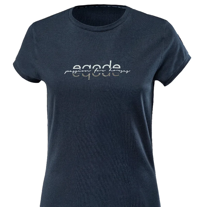 Women´s T-Shirt Dania P-- Notch Collar Peter Pan Collar Cowl Neck