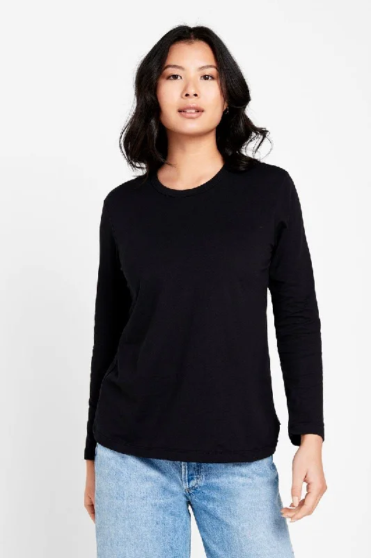 3 x Bonds Womens Long Sleeve Crew Tee Cotton T-Shirt Black-- Handmade Hand-knitted Hand-woven 3 x Bonds Womens Long Sleeve Crew Tee Cotton T-Shirt Black-- Handmade Hand-knitted Hand-woven