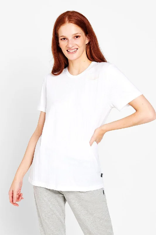 Bonds Womens Core Crew Tee Cotton T-Shirt White-- Mesh Blend Leather Blend Suede Blend Bonds Womens Core Crew Tee Cotton T-Shirt White-- Mesh Blend Leather Blend Suede Blend