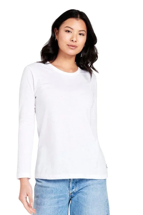 2 x Bonds Womens Long Sleeve Crew Tee Cotton T-Shirt White-- Polka Dot Checkered Tartan 2 x Bonds Womens Long Sleeve Crew Tee Cotton T-Shirt White-- Polka Dot Checkered Tartan