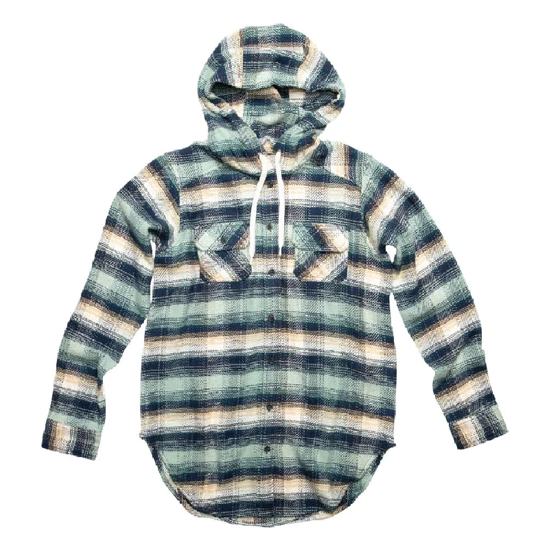 Kavu Women's Jess Shirt-- Rayon Velvet Corduroy