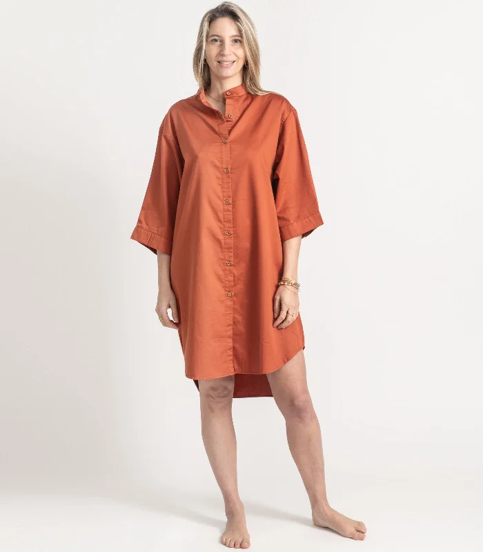 Sateen Night Shirt-- Mesh Fabric Canvas Fabric Denim Fabric