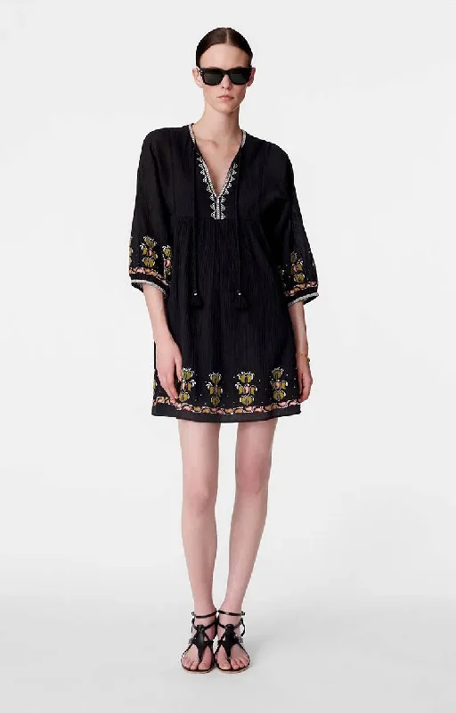 Dress Takis 3hva21-v08187 Noir Tunics Versatile all-occasion