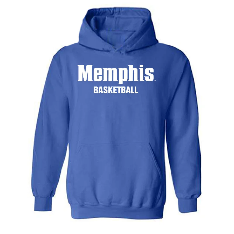 Memphis - NCAA Women's Basketball : Tanyuel Welch - Classic Fashion Shersey Hooded Sweatshirt Hoodie with Applique Textured Unique