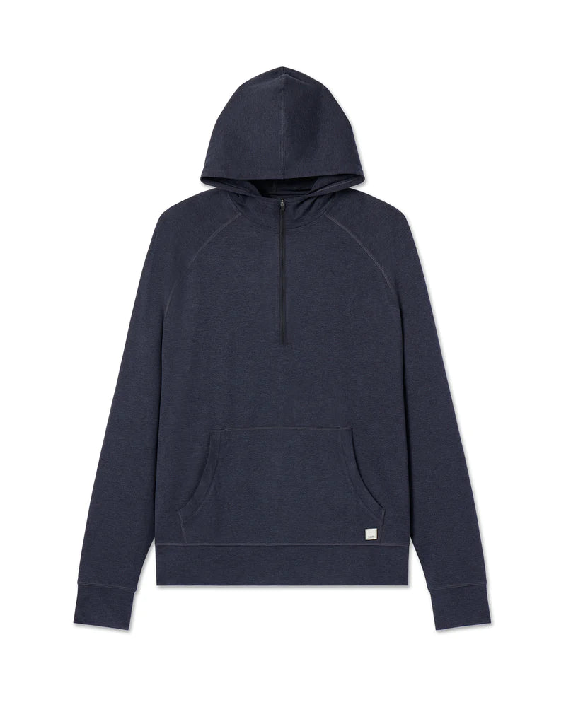 Vuori Ponto Performance 1/2 Zip Hoodie Hoodie with Double Zipper Versatile Adjustable Vuori Ponto Performance 1/2 Zip Hoodie Hoodie with Double Zipper Versatile Adjustable