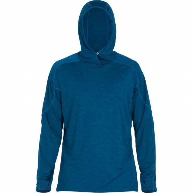 Men's Silkweight Hoodie Hoodie with Applique Textured Unique