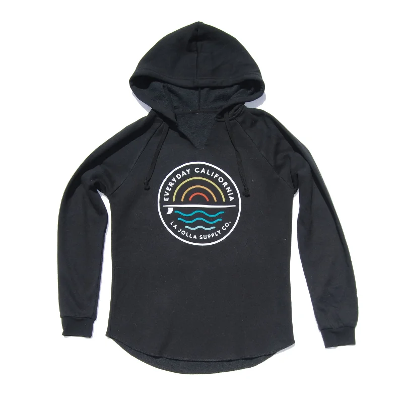Cabrillo Hoodie Hoodie with Contrast Stitching Detailed Premium