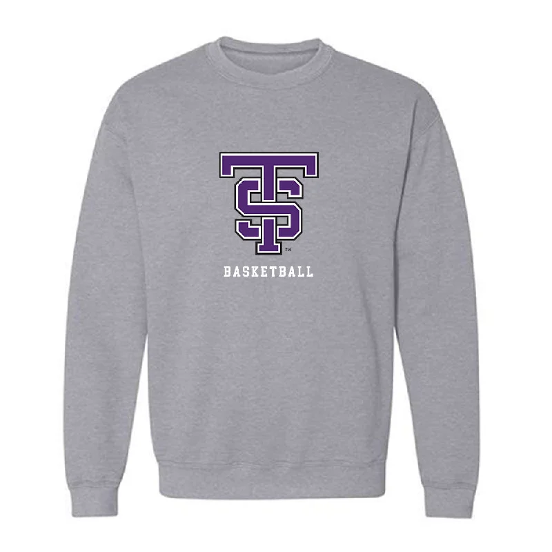 UST - NCAA Women's Basketball : Johanna Langbehn - Crewneck Sweatshirt Hoodie with Hem Frayed Vintage Worn
