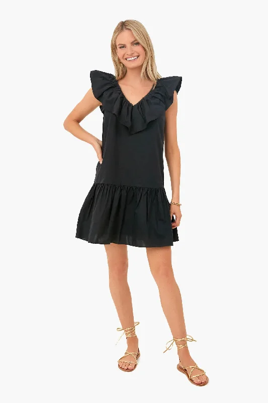 Black Mini Jo Dress A-Line Day Work