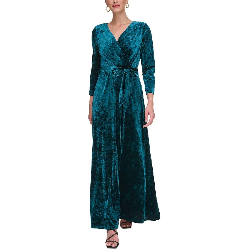 DKNY Womens    Belted Long Cocktail And Party Dress Tunics Luxurious premium