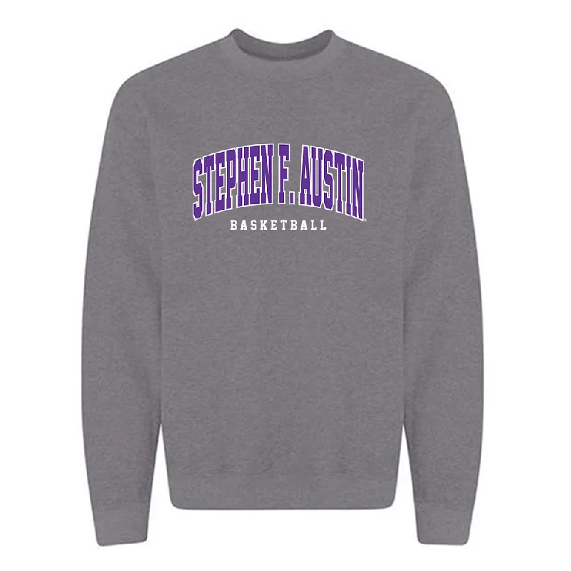 SFA - NCAA Women's Basketball : Faith Blackstone - Crewneck Sweatshirt Hoodie with Set-In Sleeves Structured Classic