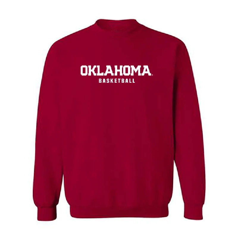 Oklahoma - NCAA Women's Basketball : Liz Scott - Classic Shersey Crewneck Sweatshirt Hoodie with Hem Patch Decorative Personalized
