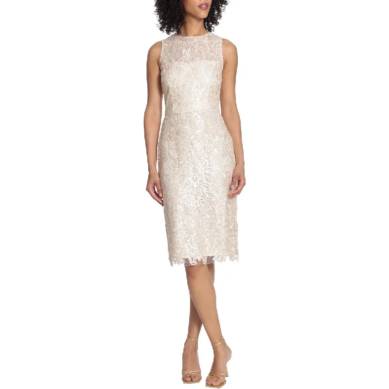 Maggy London Womens Sequined Embroidered Cocktail And Party Dress Tunics Custom made