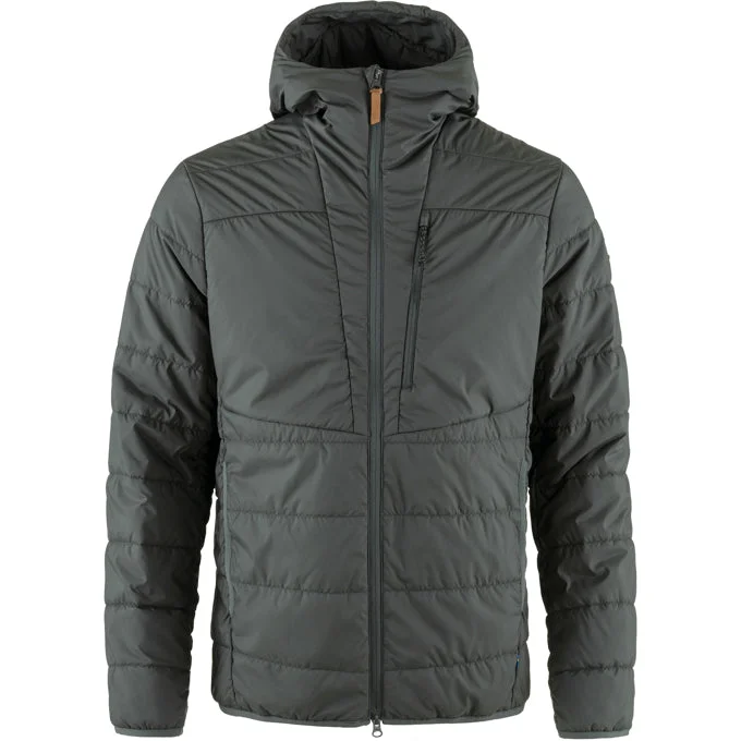 Fjallraven Men's Keb Padded Hoodie Hoodie with Color Block Contrast Stylish
