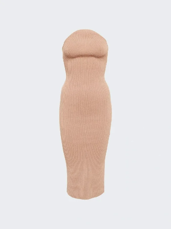 Khaite Rumer Dress NEUTRAL Tunics Versatile functional