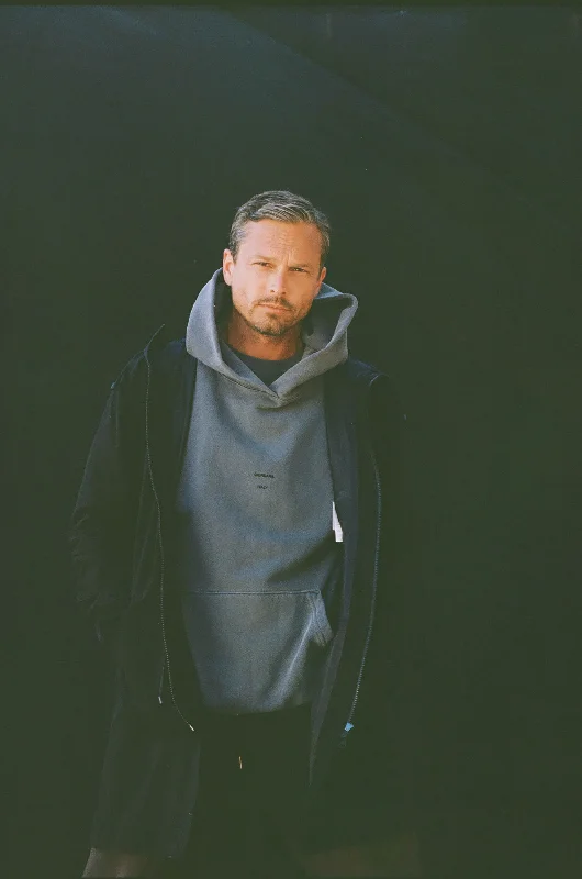 The Steps Hoodie Hoodie with Distressed Vintage Worn