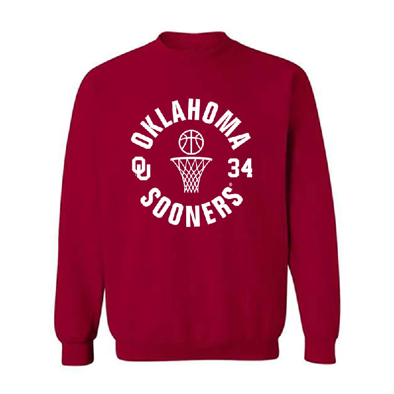 Oklahoma - NCAA Women's Basketball : Liz Scott - Sports Shersey Crewneck Sweatshirt Zip Hoodie Drawstring Kangaroo Pocket