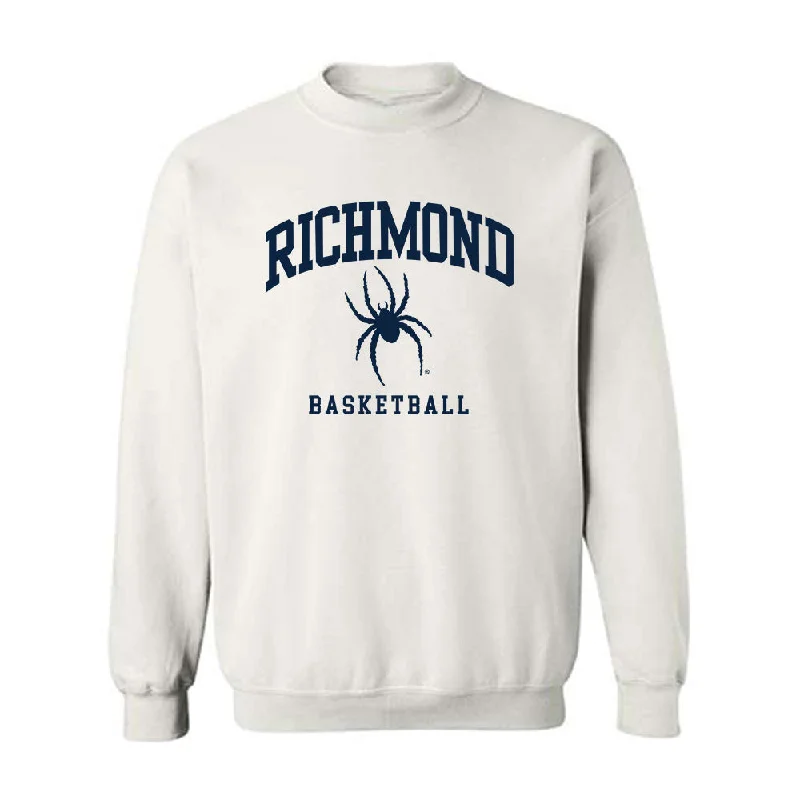 Richmond - NCAA Women's Basketball : Ally Sweeney - Crewneck Sweatshirt Hoodie with Monochrome Minimalist Simple