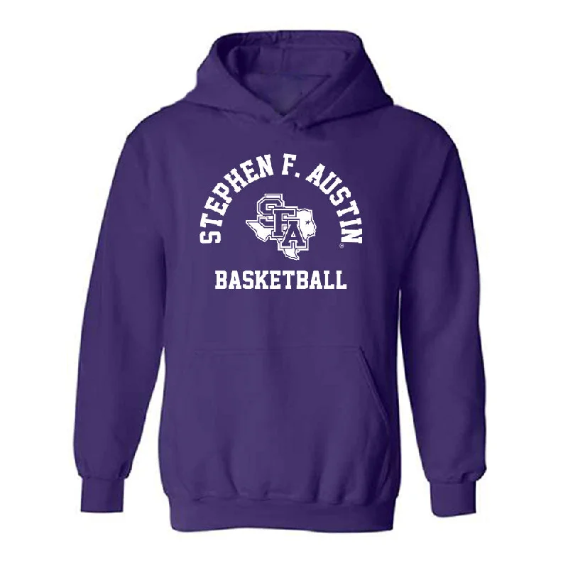SFA - NCAA Women's Basketball : Faith Blackstone - Classic Shersey Hooded Sweatshirt Hoodie with Crew Neck Simple Timeless