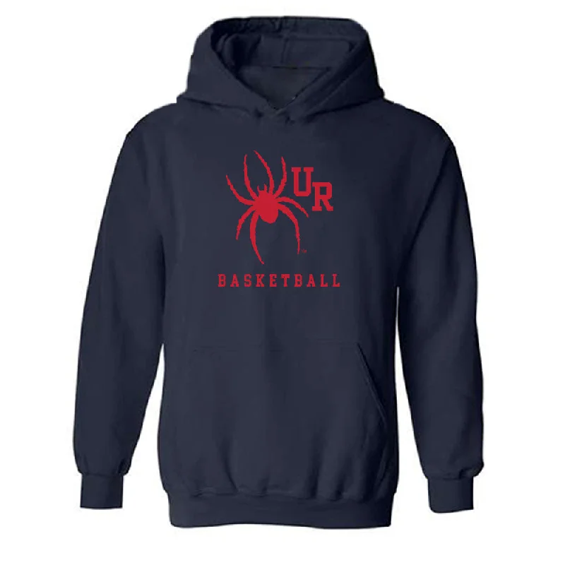 Richmond - NCAA Women's Basketball : Ally Sweeney - Hooded Sweatshirt Hoodie with Metallic Shiny Futuristic