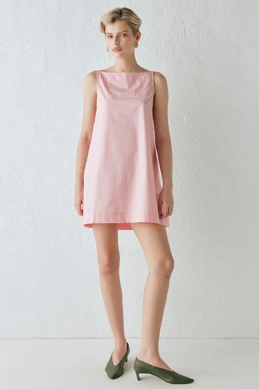Tulli Mini Dress Pink Stylish Sweetheart Mini Dress