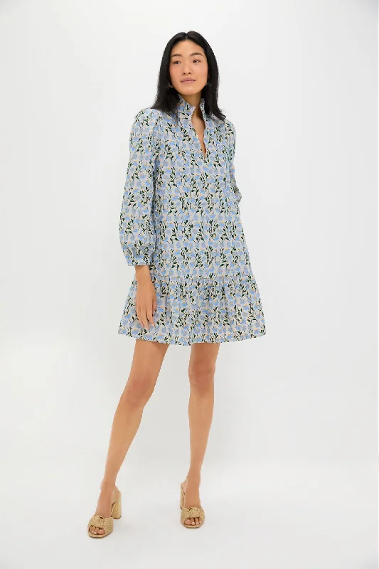Blue Daisy Embroidered Palmerston Dress Tunics Versatile all-occasion