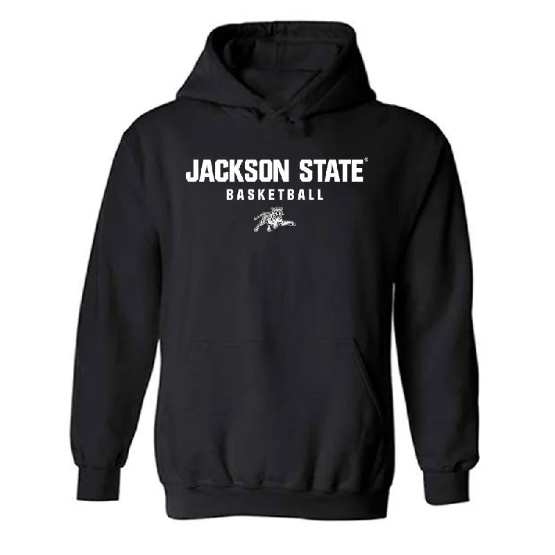 Jackson State - NCAA Women's Basketball : Taleah Dilworth - Hooded Sweatshirt Hoodie with V-Neck Classic Versatile