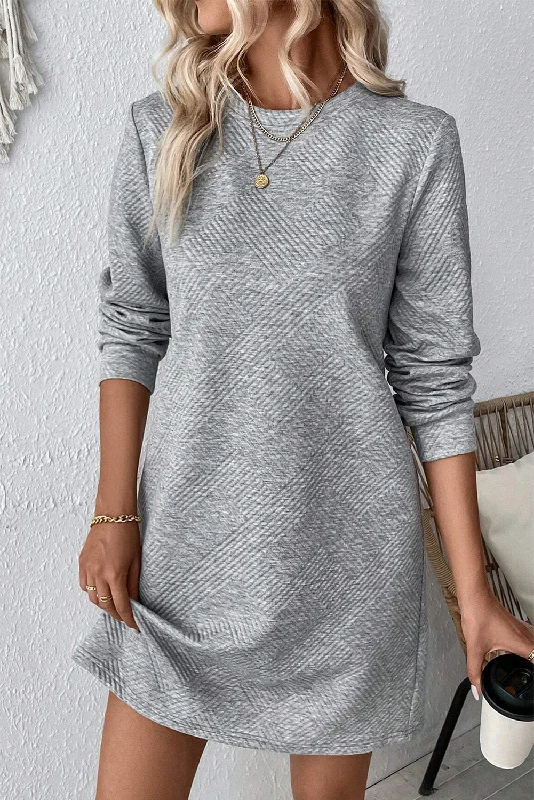 Versatile Mini Dress Comfortable Ruffle Mini Dress