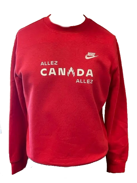 Women's Nike Sweatshirt Club Fleece Crew Neck Standard Hoodie with Oversized Fit Loose Comfortable Women's Nike Sweatshirt Club Fleece Crew Neck Standard Hoodie with Oversized Fit Loose Comfortable