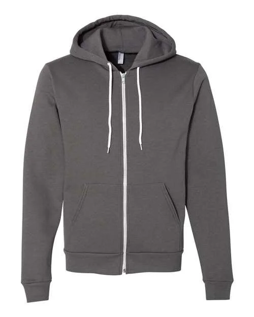 American Apparel USA-Made Flex Fleece Full-Zip Hoodie F497US Hoodie with Turtle Neck Cozy Winter American Apparel USA-Made Flex Fleece Full-Zip Hoodie F497US Hoodie with Turtle Neck Cozy Winter