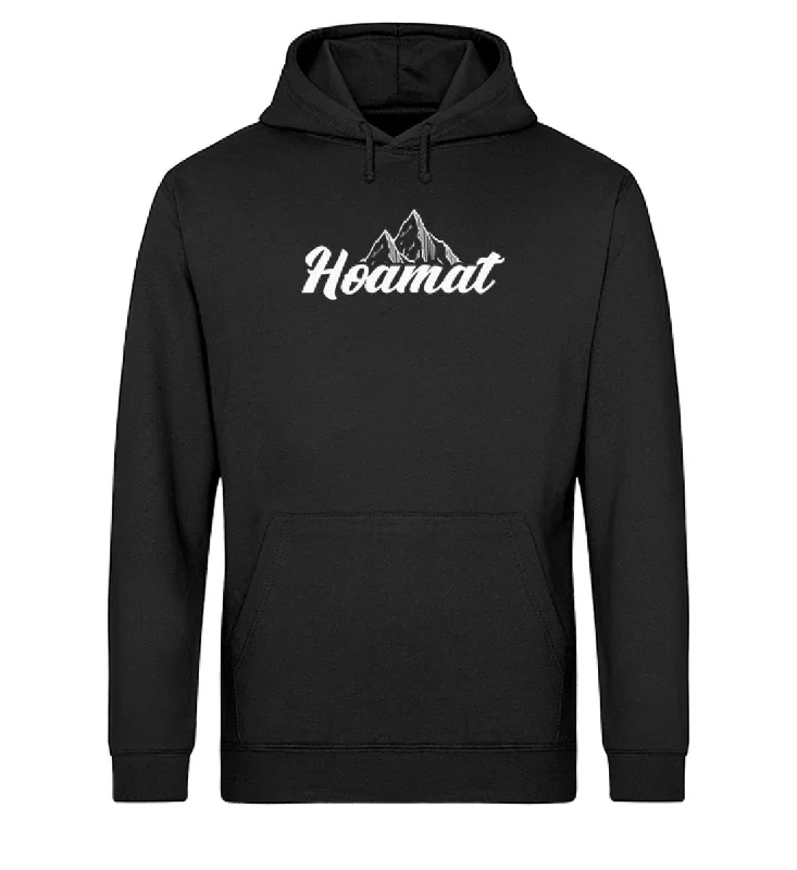 Hoamat - Unisex Organic Hoodie Hoodie with Crew Neck Simple Timeless