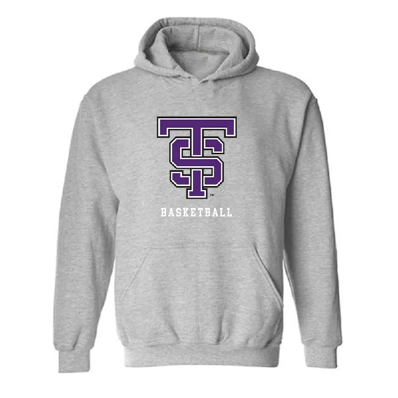 UST - NCAA Women's Basketball : Zoey Washington - Hooded Sweatshirt Hoodie with Hem Raw Edge Edgy Unfinished
