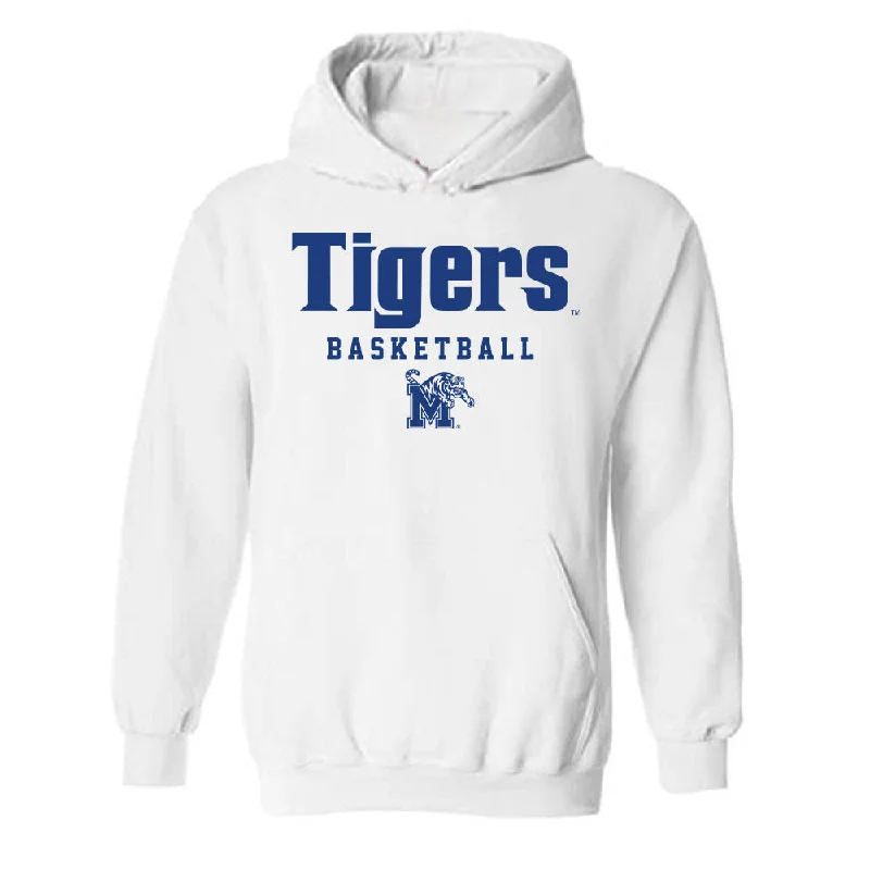 Memphis - NCAA Women's Basketball : Tanyuel Welch - Classic Shersey Hooded Sweatshirt Hoodie with Mesh Breathable Sporty
