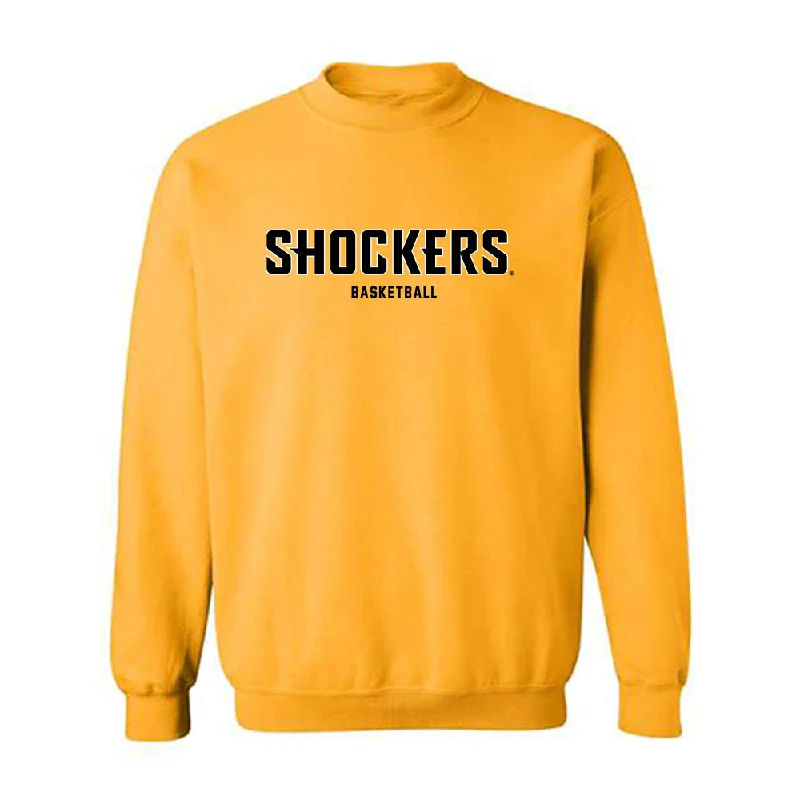 Wichita State - NCAA Women's Basketball : Aicha Ndour - Crewneck Sweatshirt Hoodie with Gradient Ombre Colorful