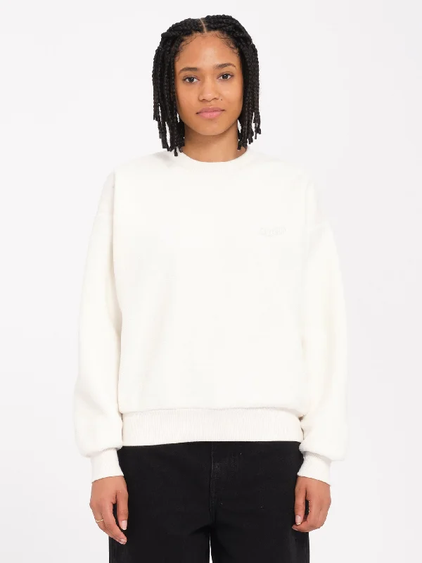 Too Doo Sweatshirt - Cloud Hoodie with Mock Neck Collared Structured