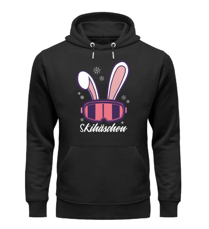 Skihäschen - Unisex Premium Organic Hoodie Hoodie with Ribbed Neckline Snug Warm
