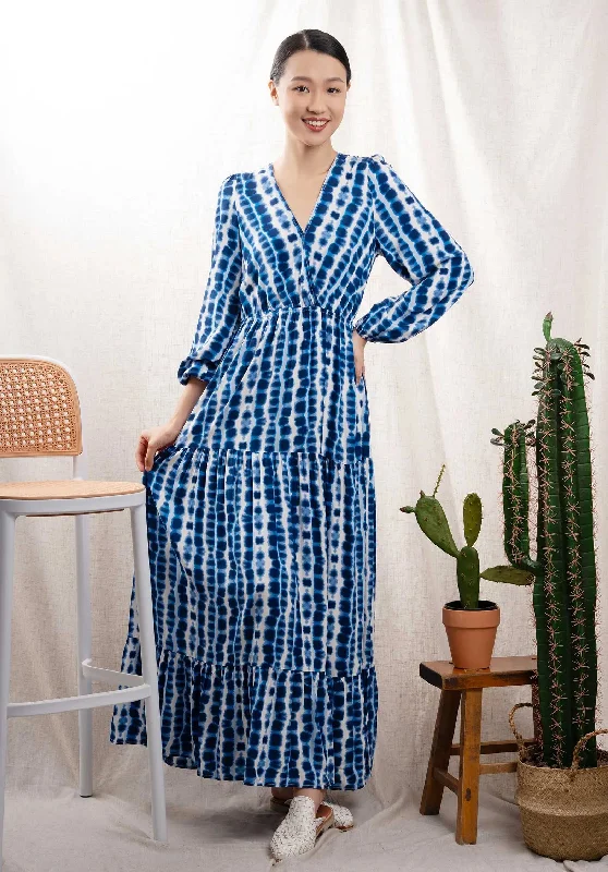 Ls Dress 312024 Bleu Tunics Sophisticated sleek