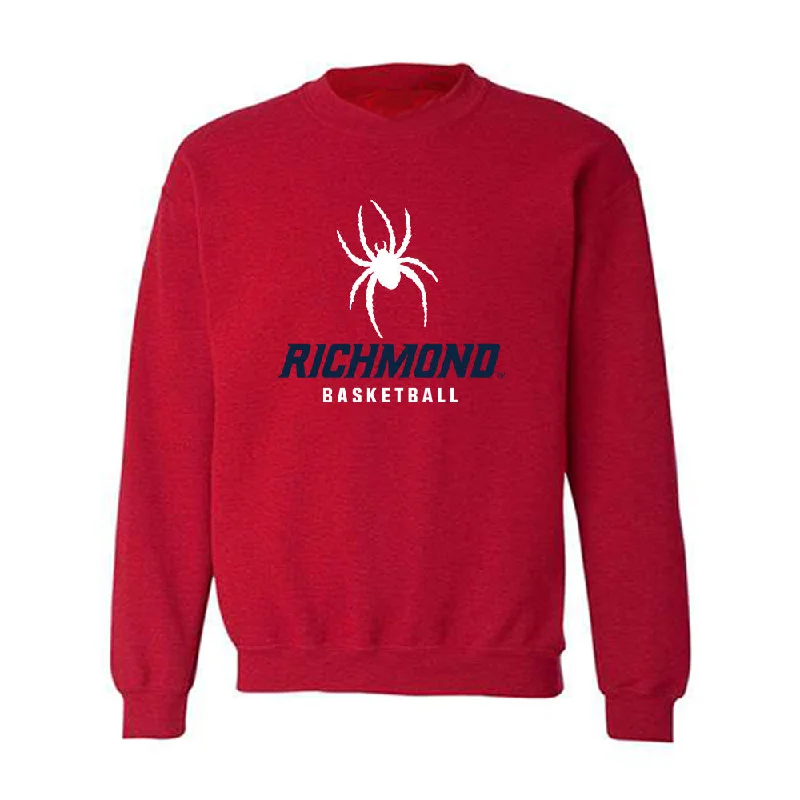 Richmond - NCAA Women's Basketball : Ally Sweeney - Crewneck Sweatshirt Hoodie with Frayed Bohemian Relaxed