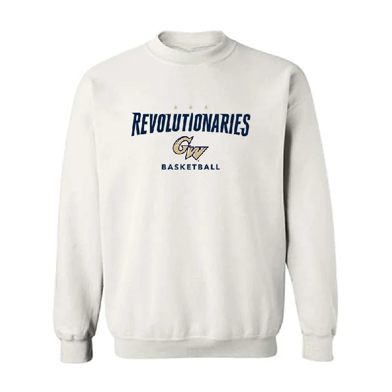 GWU - NCAA Women's Basketball : Makayla Andrews - Classic Fashion Shersey Crewneck Sweatshirt Hoodie with Gradient Ombre Colorful