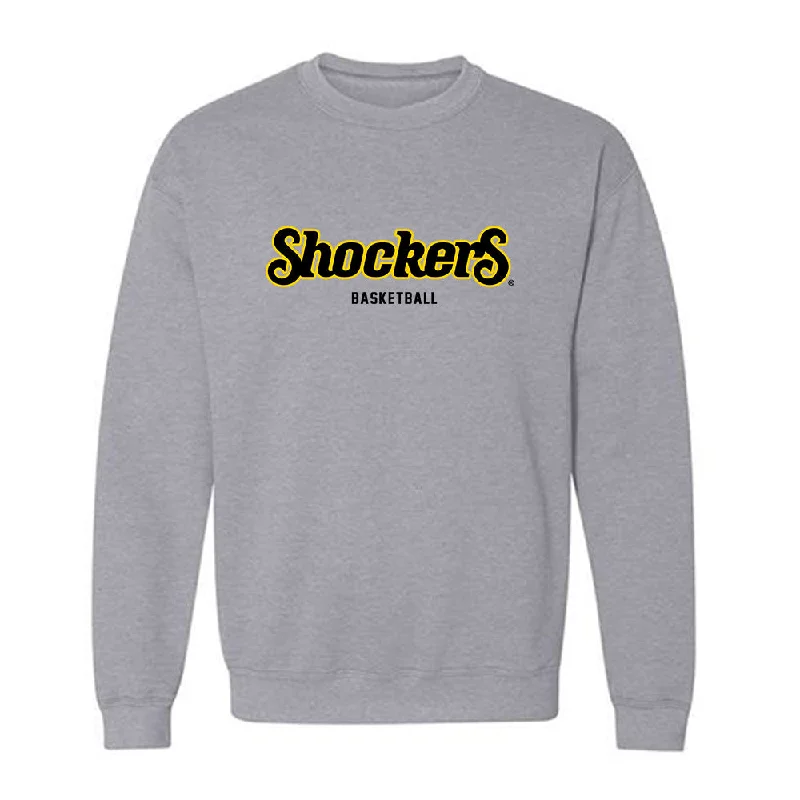 Wichita State - NCAA Women's Basketball : Aicha Ndour - Crewneck Sweatshirt Hoodie with Oversized Fit Loose Comfortable