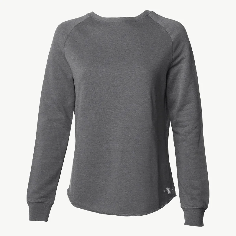 Indy Lounge Sweatshirt Hoodie with Raw Hem Edgy Unfinished