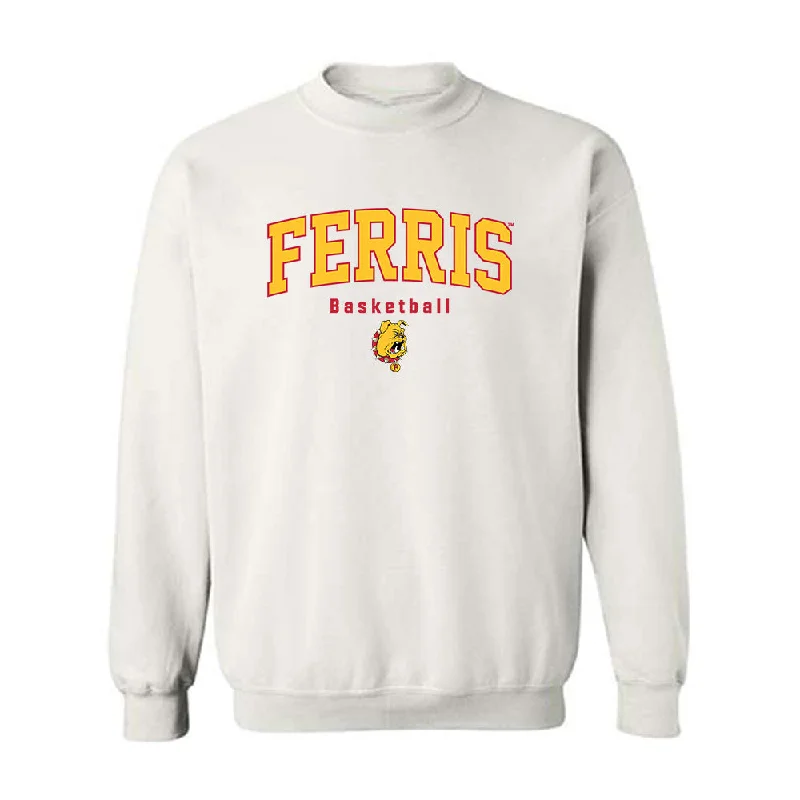 Ferris State - NCAA Women's Basketball : Mia Riley - Classic Shersey Crewneck Sweatshirt Hoodie with Half-Zip Sporty Casual