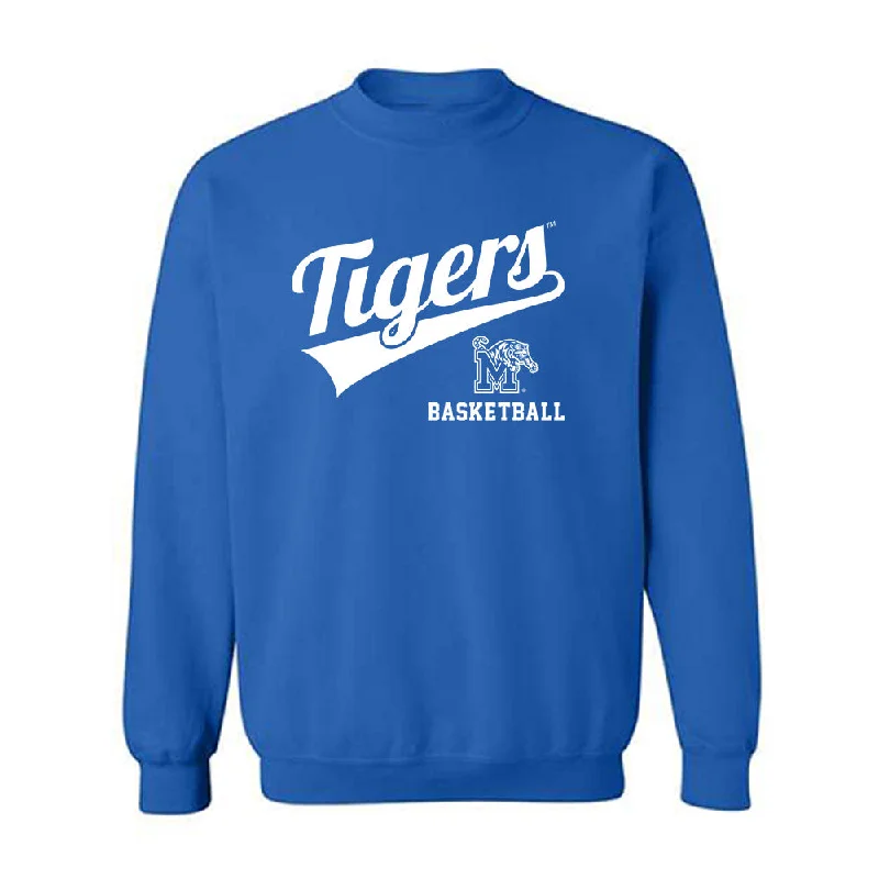 Memphis - NCAA Women's Basketball : Tanyuel Welch - Classic Shersey Crewneck Sweatshirt Hoodie with Rhinestones Sparkly Elegant